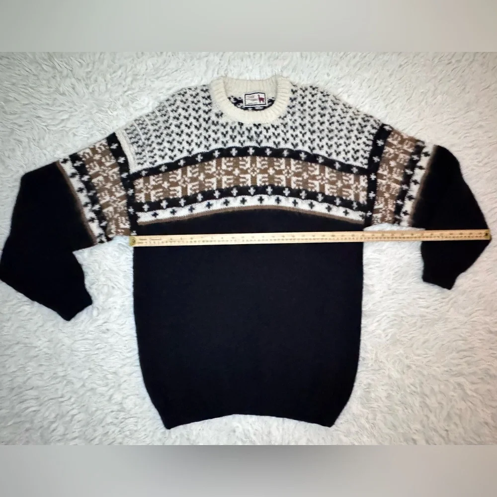 Trails Of The Andes Hand Knit Peruvian Alpaca Wool Sweater‎ Women’s Sweater XXL